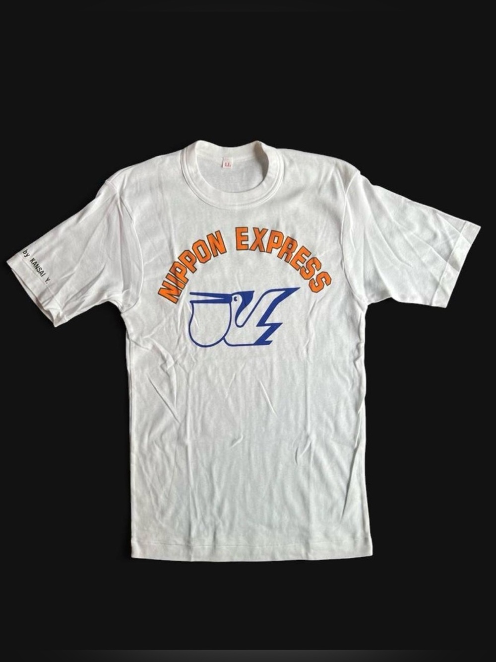 Vintage 80’s Kansai Yamamoto single stitch Nippon Express T-shirt size L 🇯🇵